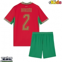 Morocco Achraf Hakimi #2 Replica Home Minikit World Cup 2026 Short Sleeve (+ pants)